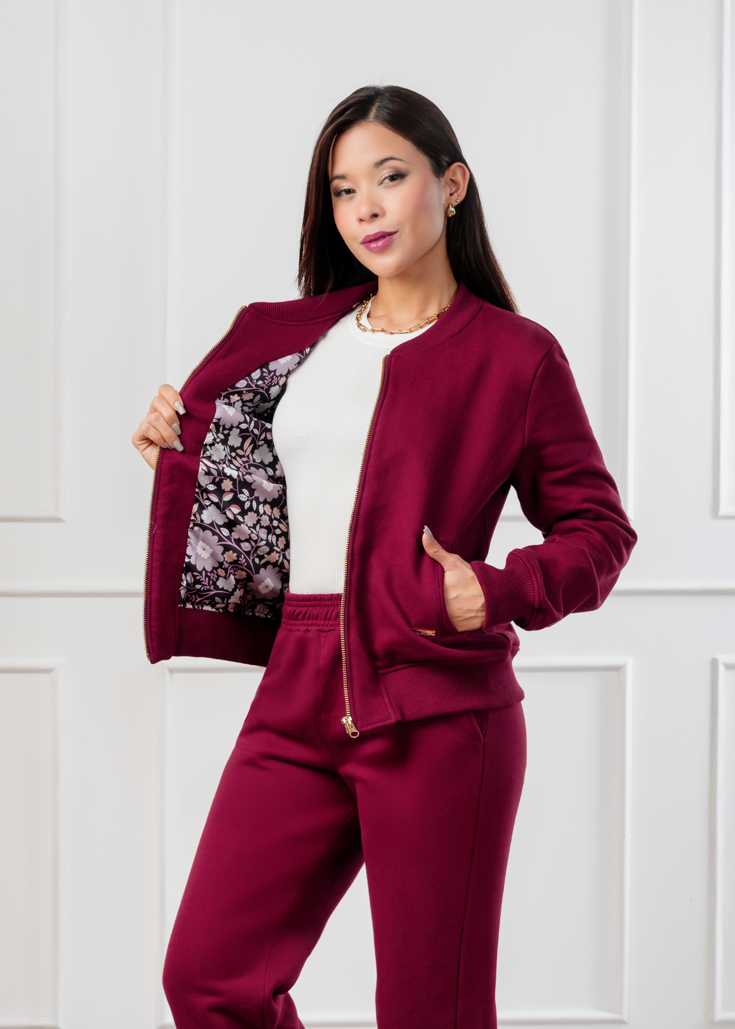 Bomber Jacket Vino