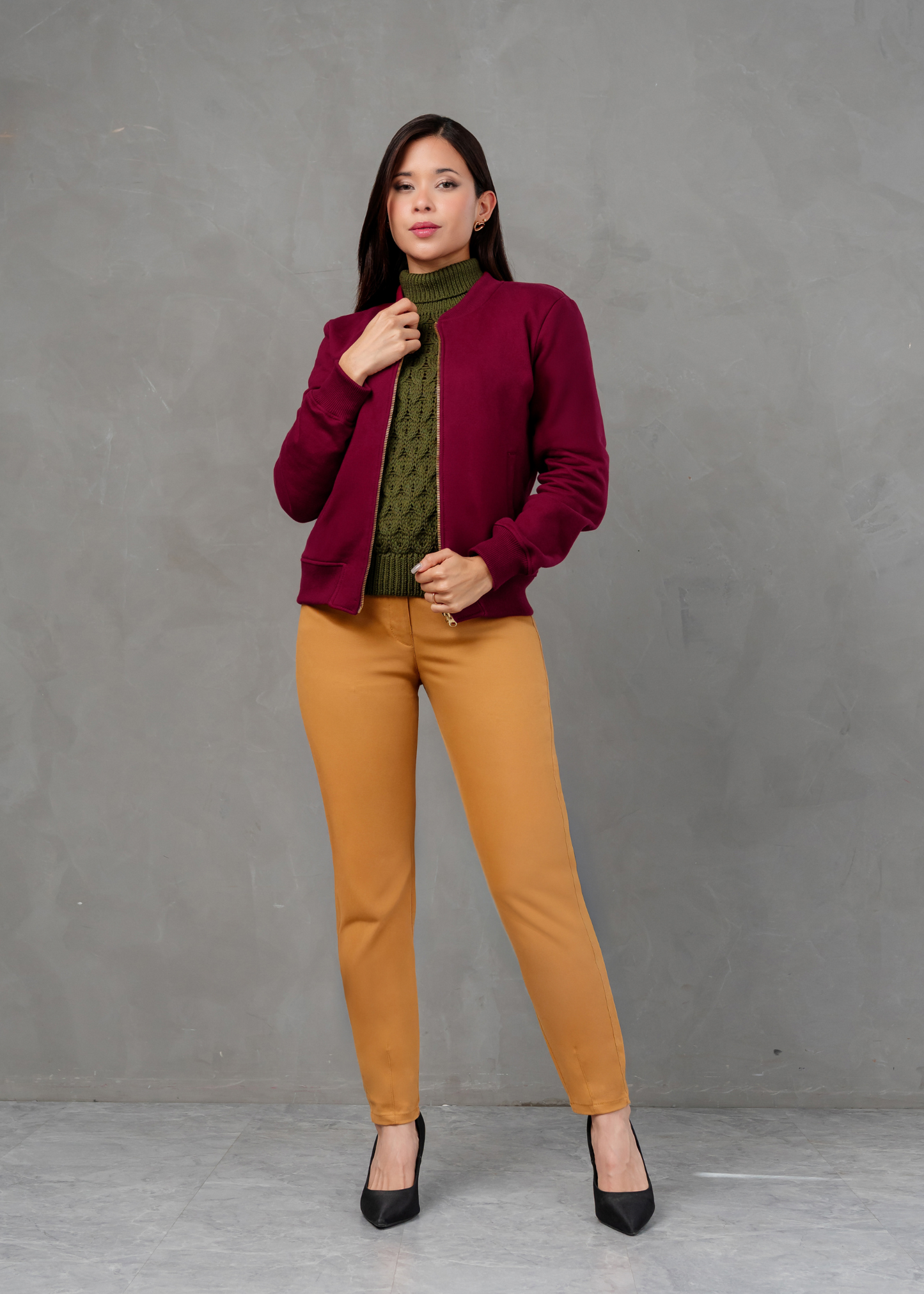 Bomber Jacket Vino