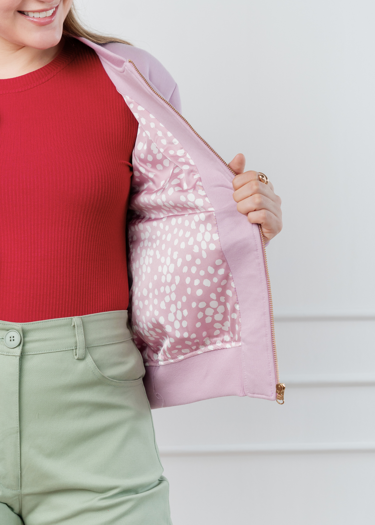 Bomber Jacket Rosa