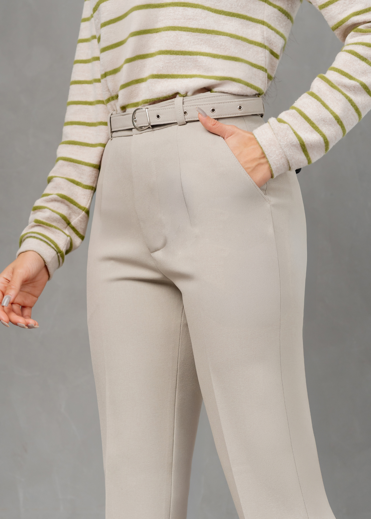Pantalón Alana Hueso