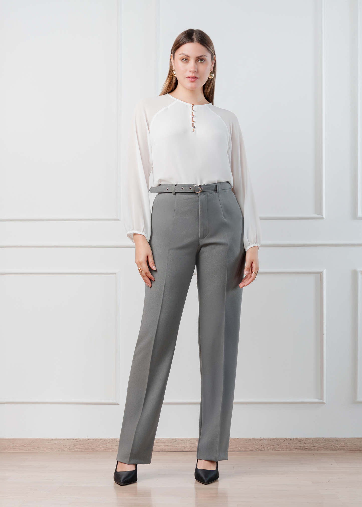 Pantalón Alana Gris