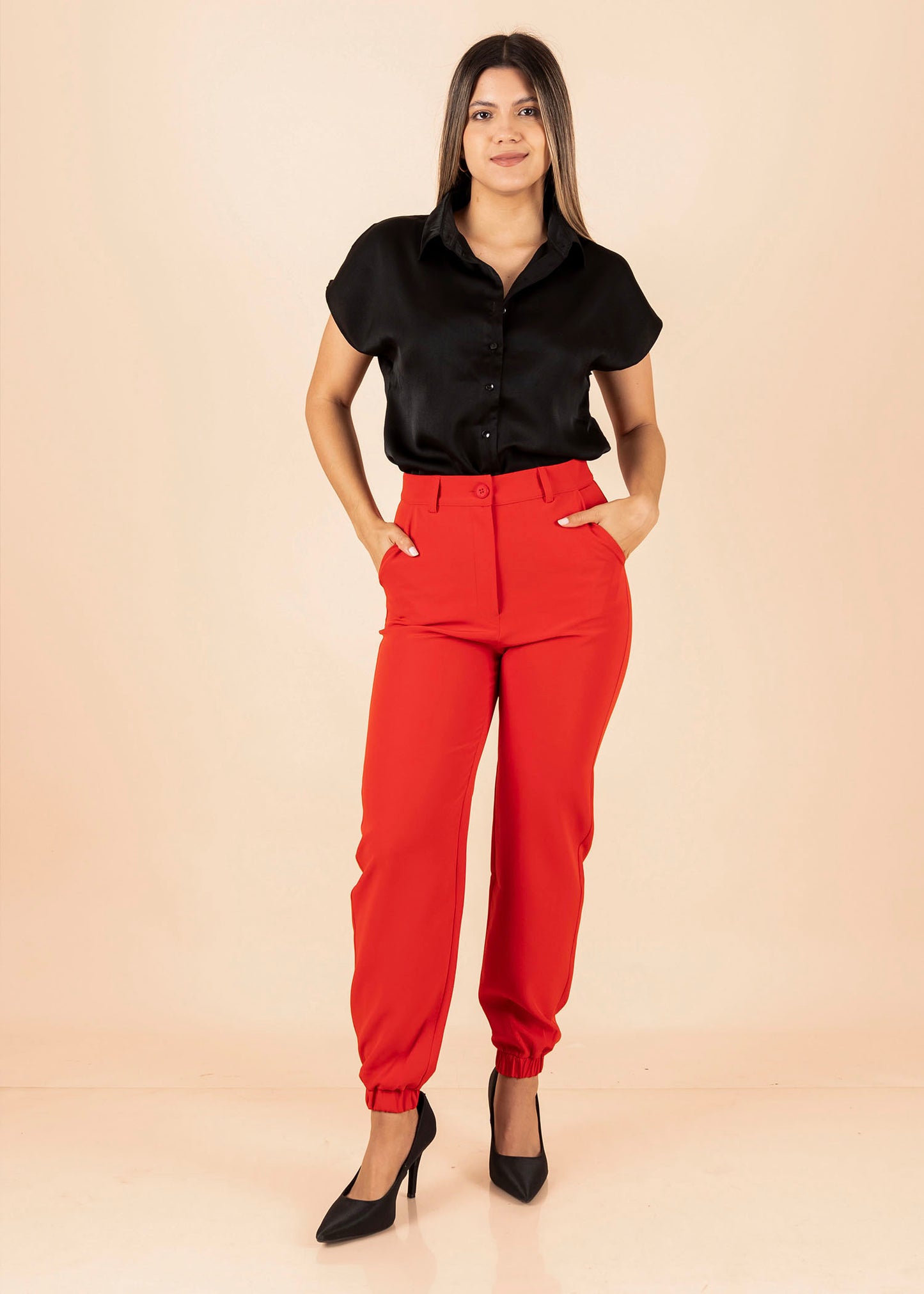 Jogger Mafer Rojo