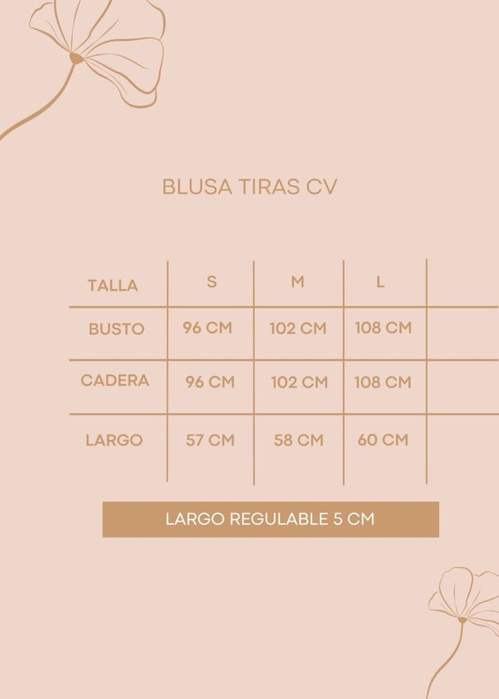 Blusa Tiras