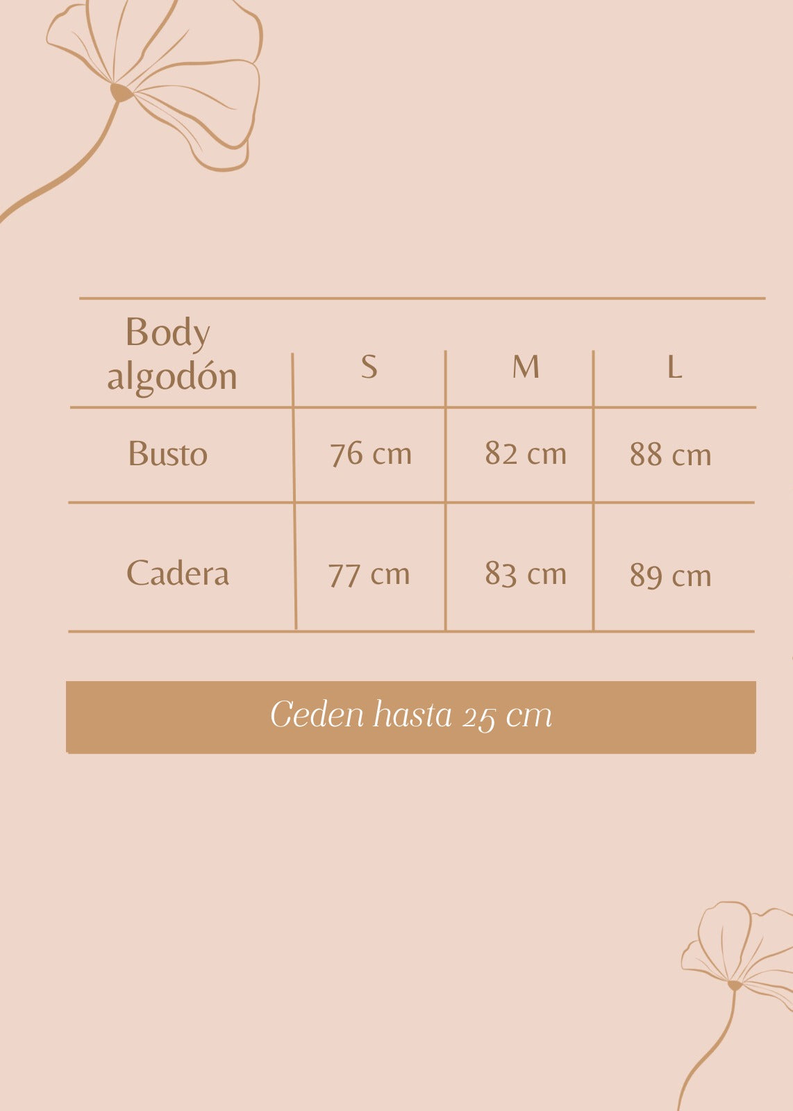 Body algodón cuello U