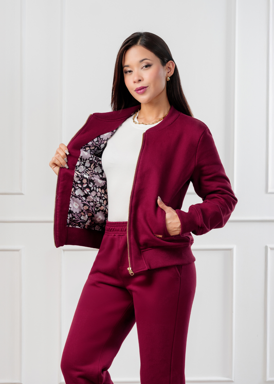 Bomber Jacket Vino