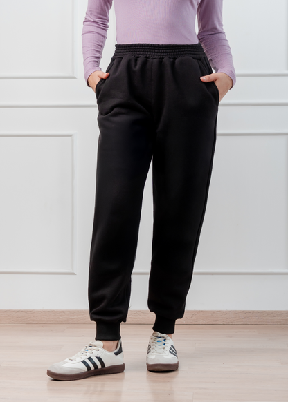 Jogger Franela Negro