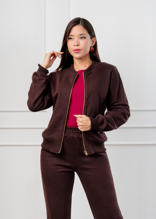 Bomber Jacket Chocolate