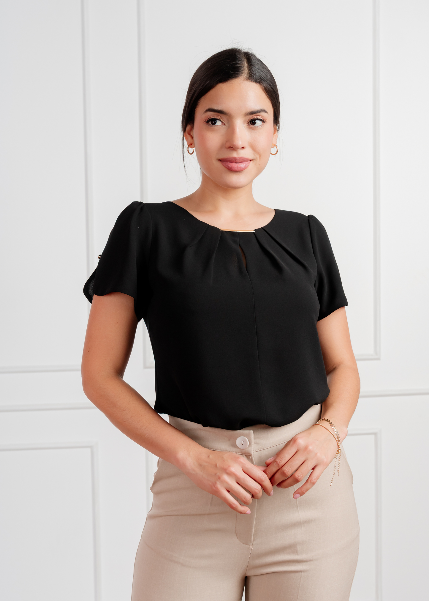 Blusa Pilar manga corta