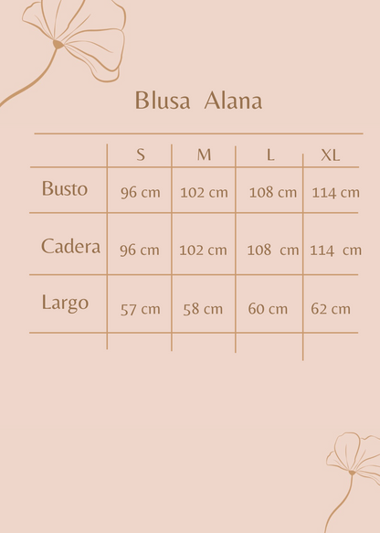 Blusa Alana