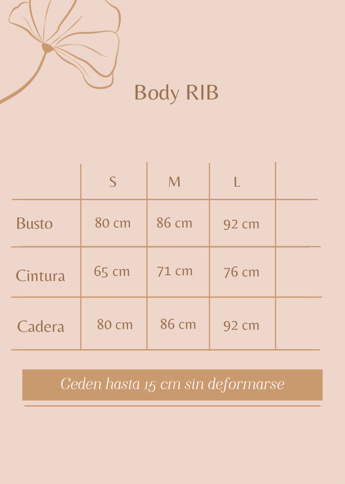 Body rib cruzado