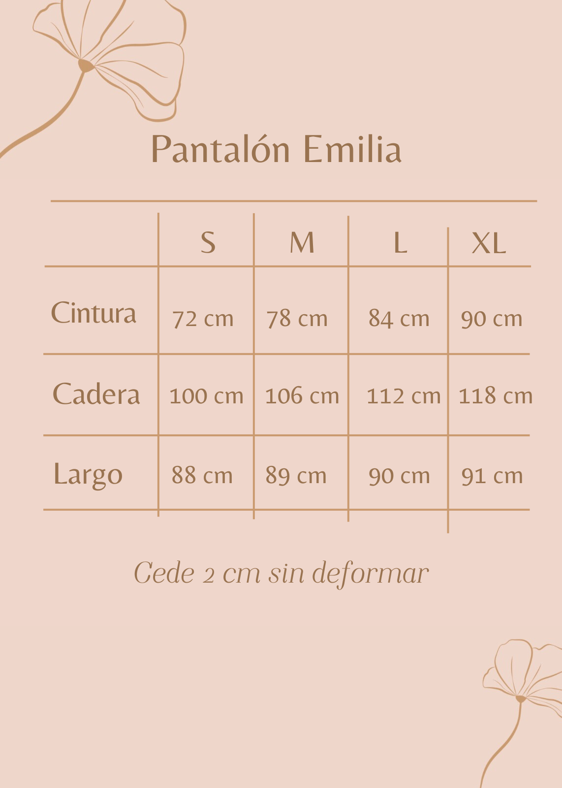 Pantalón Emilia Plata