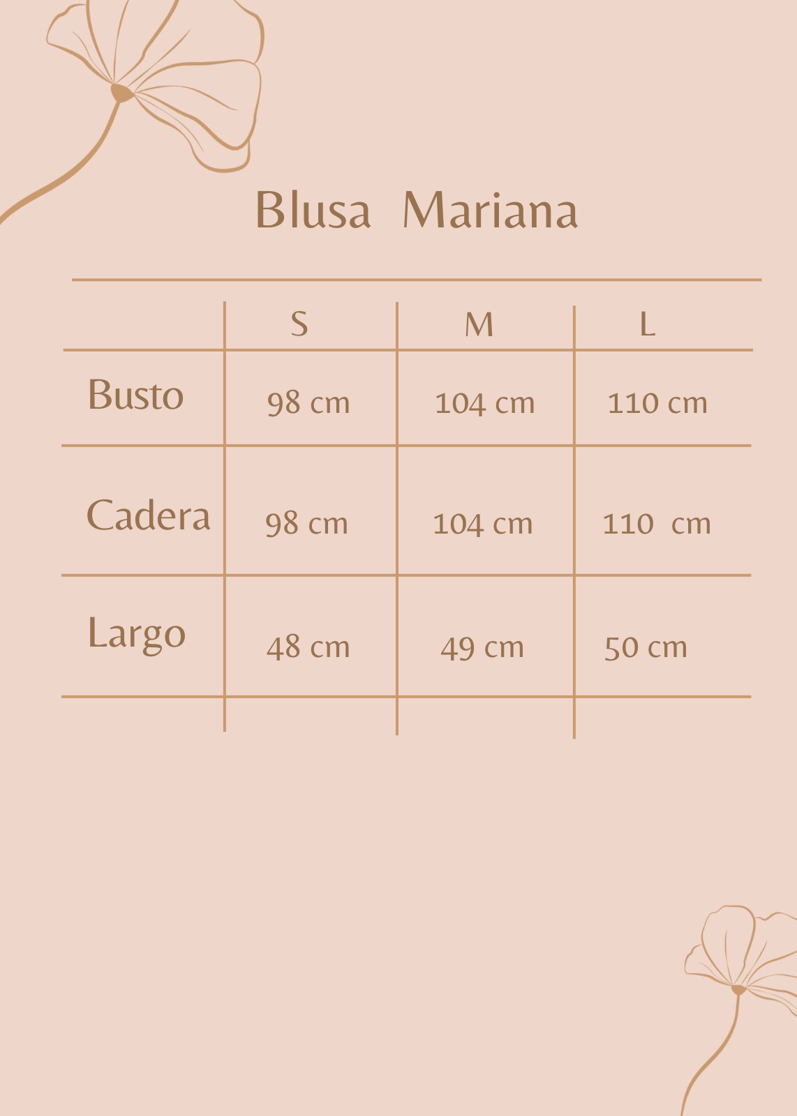 Blusa Mariana 3/4