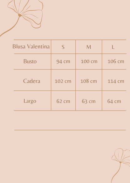Blusa Valentina Blanco